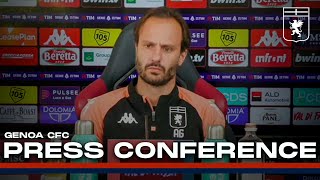 GENOA  UDINESE  Conferenza prepartita  Serie A TIM 202324 [upl. by Haneen511]