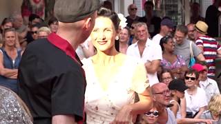 Cologne Merowingerstrasse Festival 2016 – Fashion Show – Rockabilly [upl. by Nosnibor]