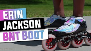 Limited Edition Erin Jackson BNT Bont Inline Speed Skating Boot [upl. by Lamrouex671]