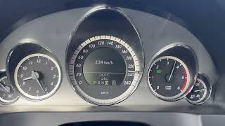 Mercedes E350 CDI 2010 acceleration and top speed [upl. by Mack408]