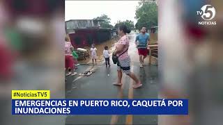 Emergencias en Puerto Rico Caquetá por inundaciones [upl. by Vahe]