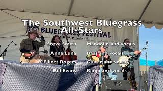 quotBluegrass Truckerquot with The Southwest Bluegrass AllStars at the Blythe Bluegrass Festival [upl. by Amary]