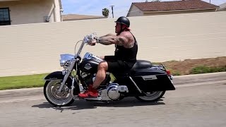 CRUISING ON HARLEYS  BEAUTIFUL PIT  KILLIN SHOULDERS  GLOBAL FITNESS [upl. by Angelita]