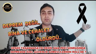 DOĞAL AFET DEPREM VE ÖZEL GÜVENLİK GÖREVLİLERİNİN ROLÜ [upl. by Ernie]