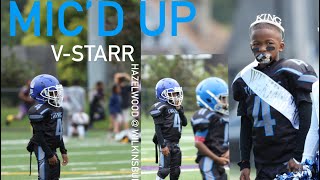 Mic’d Up f V STARR 4  8u Hazelwood  Wilkinsburg  2022 [upl. by Aloeda]