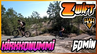 Zwift 10  Kirkkonummi Day 12 HCH Trip  Medium Speed Variable  Ride 53 eMTB 2023 [upl. by Ignacio]