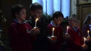 Surfleet Primary School Christingle at St Laurences Church [upl. by Terrag828]