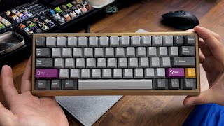 Arc60 with Owllab Neon switches [upl. by Rolyat]