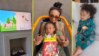 Jeannie Mai Shares Adorable Musical Video Of Daughter Monaco She Picked Up Hobby From Dad🎶 [upl. by Eylk869]