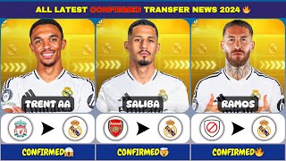 ALL LATEST CONFIRMED TRANSFER NEWS 2024 ✅🔥 [upl. by Lothair]