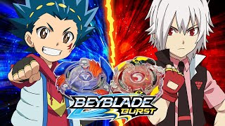 Valtryek VS Spryzen  BEYBLADE BURST quotBey The Heroquot [upl. by Anuhsal837]