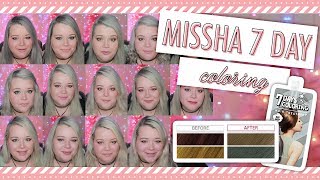 Missha 7 Days Coloring Treatment in Ash Gray Update [upl. by Jacintha]