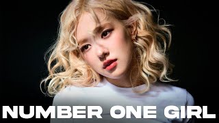 ROSÉ  number one girl  Lyrics [upl. by Breh813]