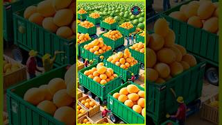 Harvesting cantaloupe Carrizo Springs Dimmit Texas fruit farmharvest [upl. by Yaker597]