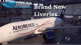 MSFS Liveries How to install liveries and remove Part 2 [upl. by Huebner]