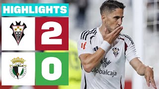 ALBACETE BP 2  0 BURGOS CF I RESUMEN LALIGA HYPERMOTION [upl. by Munro]