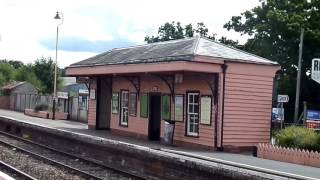 Crediton Station Tarka Line South Devon [upl. by Mavra]