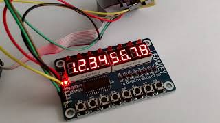 ATtiny13  LED Controller Module based on TM1638 [upl. by Lydie86]