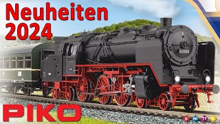 Piko Spur H0 N TT und G Neuheiten 2024 [upl. by Ajoop]