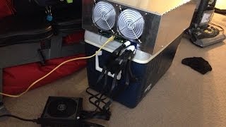 KNCminer Jupiter Unboxing and Setup [upl. by Michella]