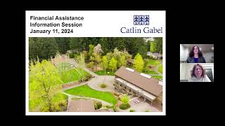 Catlin Gabel Financial Assistance Webinar 2024 [upl. by Alletsirhc]