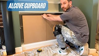 Building Simple Alcove Cupboard [upl. by Fridlund]