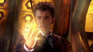 BBC Doctor Who  10th doctor regeneration No music  4K [upl. by Ver]