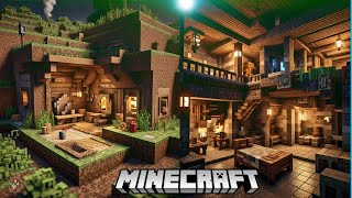 Underground Starter House Minecraft [upl. by Ivz698]