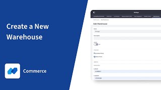 Liferay Commerce Creating a New Warehouse [upl. by Leasa603]