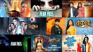 Top 10 Popular amp Hit Weekend Fictional Serials Aired After 2010  Naagin 6  Fear Files  Bekaboo [upl. by Shamma]