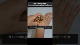 Boosting Gold Colloid Skin Essence cosmetics lymphodia [upl. by Juta35]