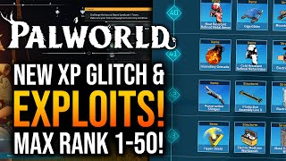 Palworld  THE MOST BROKEN XP GLITCH [upl. by Cyrille170]