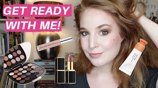 GET READY WITH ME GLOSSIER CLOUD PAINT MARC JACOBS EYESHADOW TOM FORD LIP Hannah Louise Poston [upl. by Winser]