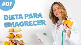 Dieta para Emagrecer  PARA EMAGRECER DE VEZ · Parte 1 [upl. by Pandora]