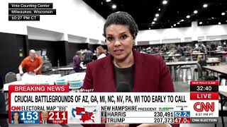 Look at how many times CNNs reporter blinks as she tries to explain why Milwaukee had to reprocess [upl. by Nylrac]