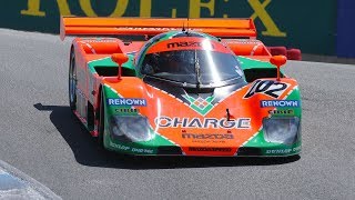 RACER Monterey Mazda 767B Visor Cam with Jonathan Bomarito [upl. by Helsa]