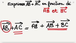 La relation de Chasles [upl. by Enner]