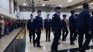 Unarmed Regulation Drill Team Piscataway HS Drill Competition 21 Jan 23 [upl. by Sela]