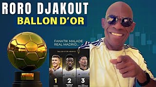 RORO DJAKOUT SOU REZILTA VÒT BALLON DOR LA LI se yon MALAD REAL MADRIDANPIL GWO PAWOL TONBE [upl. by Auqenaj]