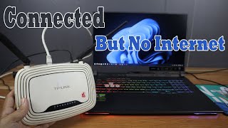 How to Fix Ethernet Connected But No Internet Access Window 11 [upl. by Kreindler161]