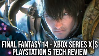 Final Fantasy 14 Arrives on Xbox Series XS  PS5 Update  DF Tech Review [upl. by Nnaarual]