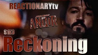 REACTIONARYtv  Andor 1X3  quotReckoningquot  Fan Reactions  Mashup [upl. by Washington]