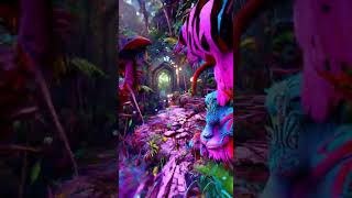 Enter The Psychedelia Diffusion 56 Trippy Animation Video Ai text video Watch when high Psychedelic [upl. by Meenen231]