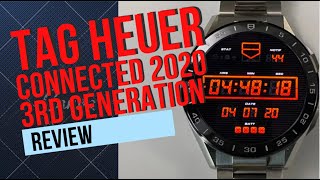 Tag Heuer Connected E3 2020 3rd Generation with Wear OS Review and Walkthrough [upl. by Aleta]