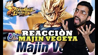 Reacción Majin Vegeta 😱  Dragon Ball Legends [upl. by Solitta]