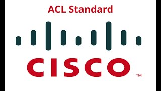 How to Configure ACL Standard Cisco Packet Tracer [upl. by Jane783]