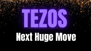 TEZOS NEXT HUGE MOVE  Tezos xtz crypto Price News Tezos xtz analysis amp Tezos xtz Price Prediction [upl. by Trebleht271]