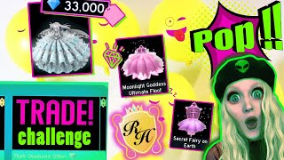 POP THE BALLOON amp TRADE WHATS INSIDE 🎈💎 Weird Royale High CHALLENGE [upl. by Kirimia]