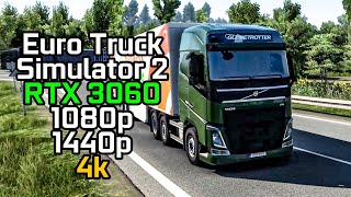 Ets2 1080p 1440p 4K Graphics  RTX 3060 PC Gameplay [upl. by Mehetabel800]