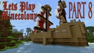 Minecraft  Lets Play Minecolony Part 8  Bereit zum durchstarten [upl. by Wolfson394]